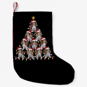 Kerstboom Kerstman Cavalier King Charles Spaniel h Kleine Kerstsok