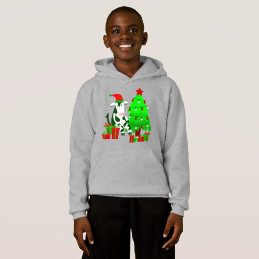 kerstboom-kerstman-koe (Voorkant volledig)