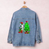 kerstboom-kerstman-koe denim jacket (Hangar)