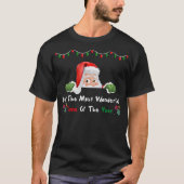 Kerstboom, Kerstman, Vrouwen en mannen, Kerstmis s T-shirt (Voorkant)