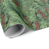 Kerstboom Kerstmis Cadeaupapier (Rol Hoek)