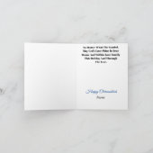 Kerstboom Kerstmis-Chanukah kaart met gouden silho (Binnen)