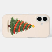 Kerstboom, Kerstmis, Minimalistisch Case-Mate iPhone Case (Achterkant (horizontaal))