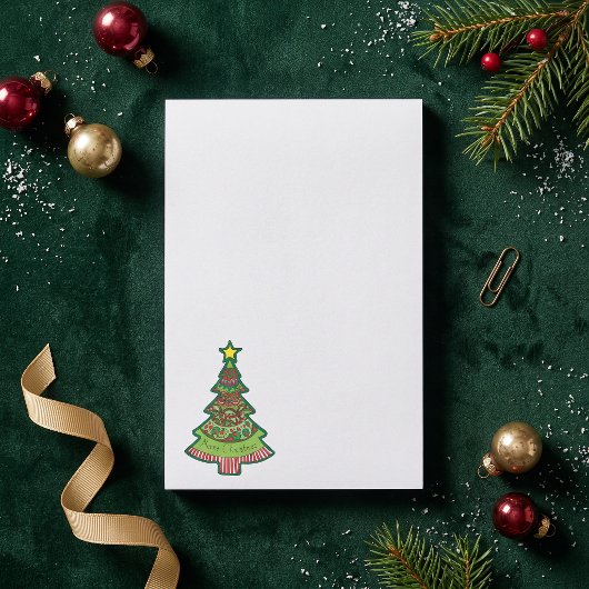 Kerstboom Kerstmis Onderwijzer Fantasievol Post-it® Notes