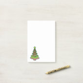 Kerstboom Kerstmis Onderwijzer Fantasievol Post-it® Notes (Op bureau)