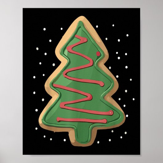 Kerstboom Kerstmis  Poster (Voorkant)