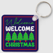 Kerstboom Kerstontwerp-85600 Sleutelhanger (Achterkant)