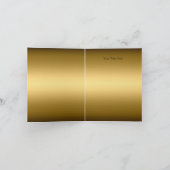 Kerstboom kerstvakantie dank u kaart (Binnen)