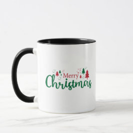 Kerstboom Kerstvakantie Mok, 330 ml Mok