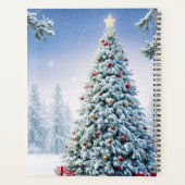 Kerstboom Kerstvakantie Planner (Achterkant)