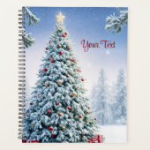 Kerstboom Kerstvakantie Planner (Voorkant)