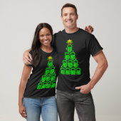 Kerstboom Kettlebell Kerst Fitness Workout T-shirt (Unisex)