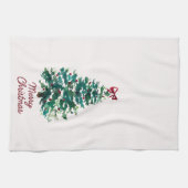 Kerstboom Keukenhanddoek (Horizontaal)