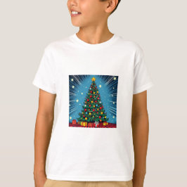 Kerstboom kinder t-shirt