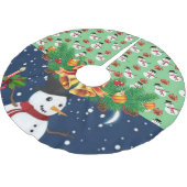 Kerstboom Kleed Rok (Gekanteld)