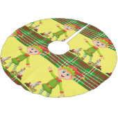 Kerstboom Kleed Rok (Gekanteld)