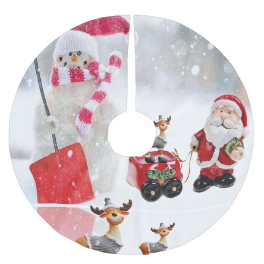 Kerstboom Kleed Rok (Voorkant)