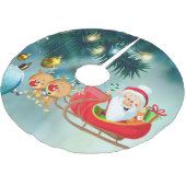 Kerstboom Kleed Rok (Gekanteld)