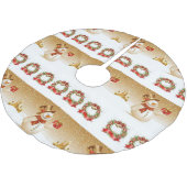 Kerstboom Kleed Rok (Gekanteld)