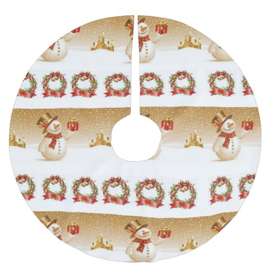 Kerstboom Kleed Rok (Voorkant)