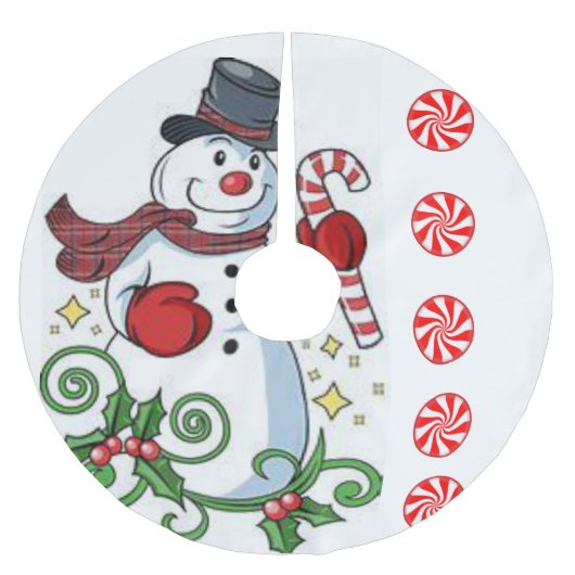 Kerstboom Kleed Rok (Voorkant)