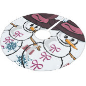 Kerstboom Kleed Rok (Gekanteld)