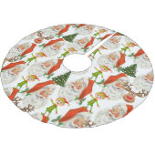 Kerstboom Kleed Rok (Gekanteld)