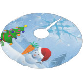 Kerstboom Kleed Rok (Gekanteld)
