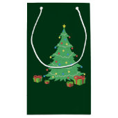 kerstboom klein cadeauzakje (Achterkant)