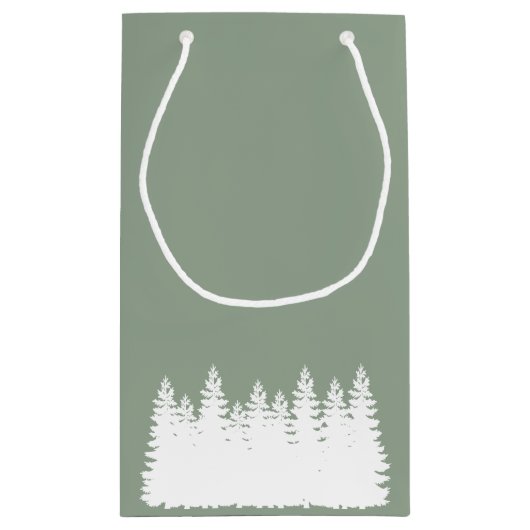 Kerstboom Klein Cadeauzakje (Achterkant)