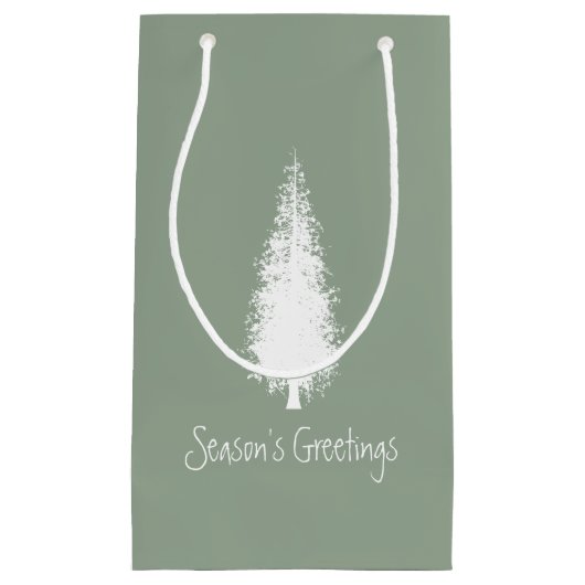 Kerstboom Klein Cadeauzakje (Voorkant)