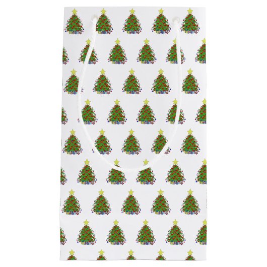 kerstboom klein cadeauzakje (Voorkant)