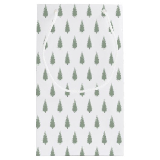 Kerstboom Klein Cadeauzakje (Achterkant)