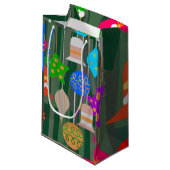 kerstboom klein cadeauzakje (Voorkant Gekanteld)