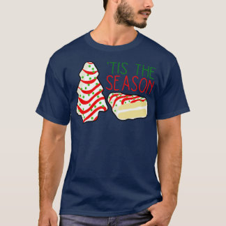 Kerstboom Kleine Debbie Cake T-shirt