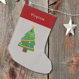 kerstboom kleine kerstsok