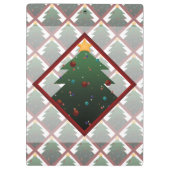 kerstboom klembord (Achterkant)