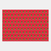 Kerstboom Kleurrijke Schattigee Kerstmis Inpakpapier Vel (Voorkant 2)