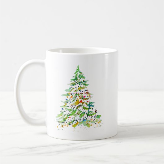 Kerstboom Koffiemok (Links)