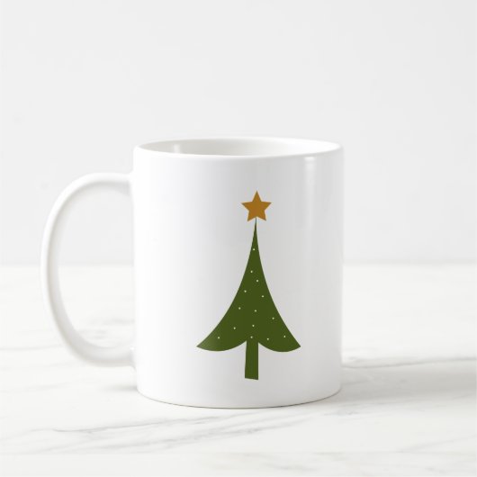 kerstboom koffiemok (Links)