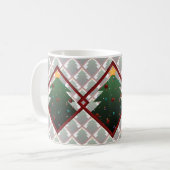 kerstboom koffiemok (Voorkant links)