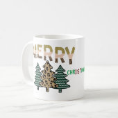 kerstboom koffiemok (Voorkant links)