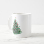 kerstboom koffiemok (Voorkant links)
