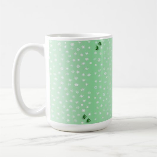 Kerstboom Koffiemok (Links)