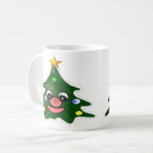 kerstboom koffiemok (Voorkant links)