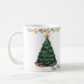 Kerstboom Koffiemok Gelukkig Kerstfeest (Links)