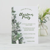 Kerstboom, Kogels, de Groene Kerst van de Ondernem Kaart (Staand voorkant)