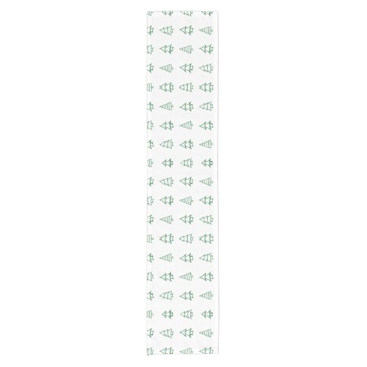 kerstboom korte tafelloper (Voorkant)