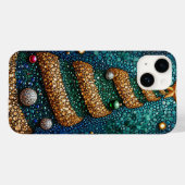 Kerstboom kunst Case-Mate iPhone case (Achterkant (horizontaal))