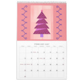 Kerstboom kunstjaar rond de kalender (Feb 2027)